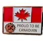 Proud to Be Canadian Pin