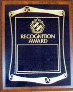 Scroll-style Recognition Plaque (10"x13")